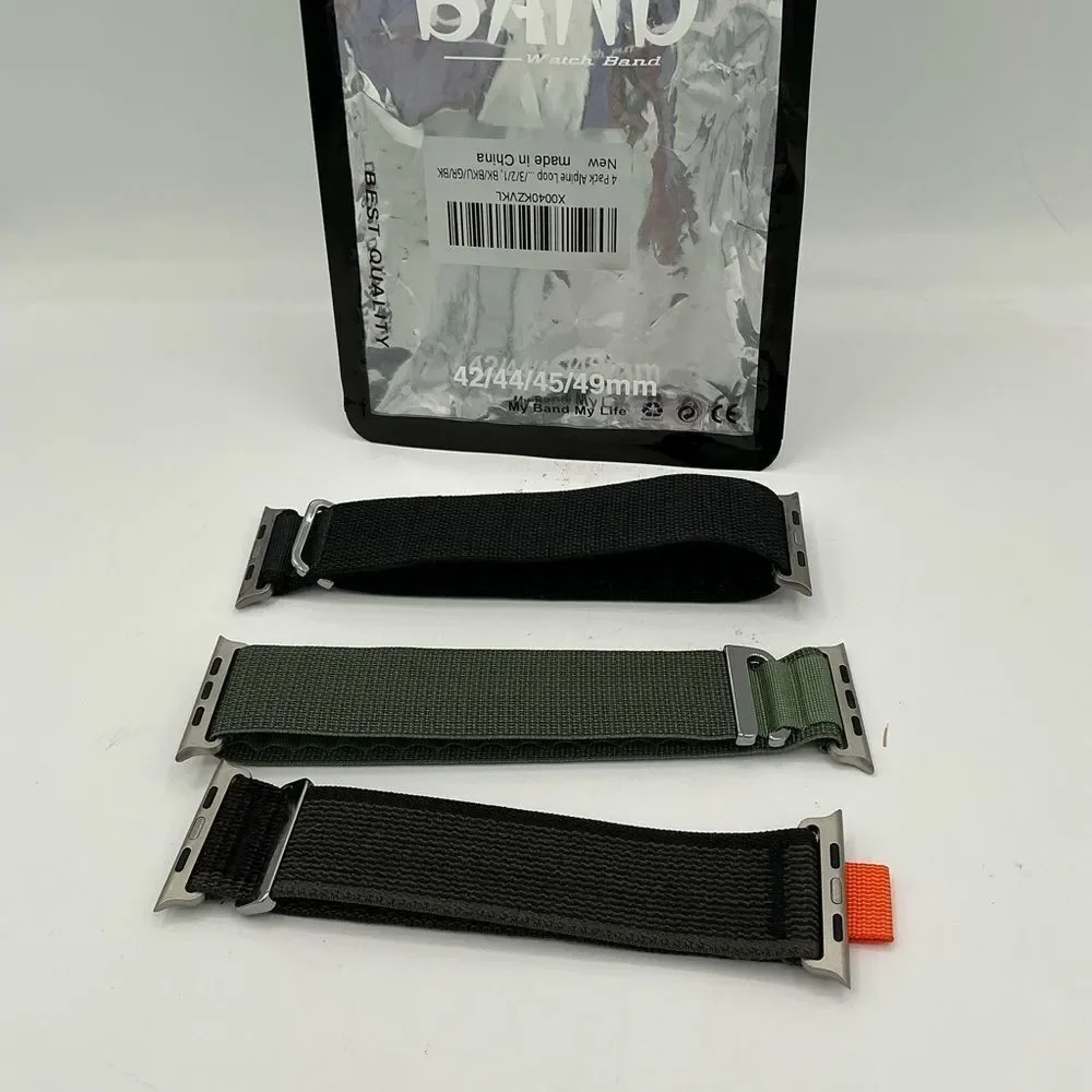 3 Pack Alpine Loop Compatible with Apple Watch 42/44/45/49mm
